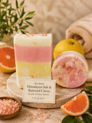 Himalayan Salt & Buttered Citrus Soap