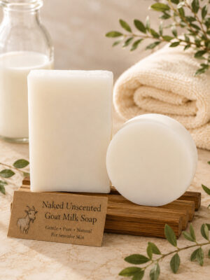 Naked Goats Milk Soap Unscented